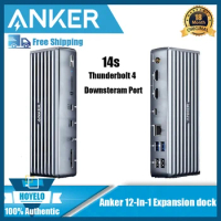 Anker usb hub 777 Thunderbolt 4 Docking Station Apex 12-in-1 hub usb c Max 90W Charging HDMI Adapter