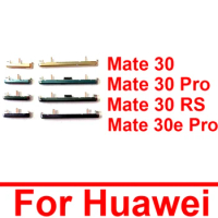 Power &amp; Volume Side Buttons For Huawei Mate 30 Mate 30 Pro 30 RS 30E Pro On Off Power Volume Side Keys Flex Clip Replace Parts
