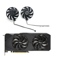 2 fans 4PIN GeForce RTX2060S 2070 2070S 2080 2080 SUPER 8GB new ASUS suitable for graphics card cooling fan T129215SU