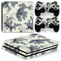 camo 0599 PS4 PRO Skin Sticker Decal Cover for ps4 pro Console and 2 Controllers PS4 pro skin Vinyl