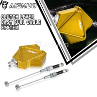 Motorcycle Stunt Clutch Lever Easy Pull Cable System For Suzuki RMZ250 RMZ 250 RMZ450 RMZ 450 2005-2018 2017 2016 CNC Aluminum