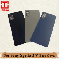 Original Back Cover For Sony Xperia 5 V Back Battery Cover XQ-DE54 Rear Door Housing Case For Sony Xperia 5V Replacement Parts