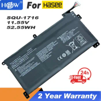 11.55V 51.28Wh 4400mAh Model SQU-1716 916QA107H U65A Battery For Hasee KINGBOOK U65A U63E1 QL9S04 QL9S05 laptop