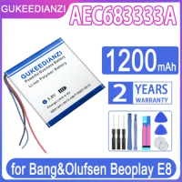 GUKEEDIANZI Battery AEC683333A for Bang&amp;Olufsen Beoplay E8 TWS333A 1200mAh for Bang &amp; Olufsen Beoplay E8 TWS Batteria Free Tools