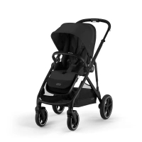 【德國 Cybex】 Gazelle S 雙胞胎推車/手足推車/雙寶車(5色可選)_安琪兒#主體推車(可拆式置物提籃)+EXTRA單椅_黑管墨石黑-主體推車(可拆式置物提籃)+EXTRA單椅,黑管墨石