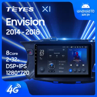 TEYES X1 For Buick Envision 2014 - 2018 Car Radio Multimedia Video Player Navigation GPS Android 10 No 2din 2 din dvd
