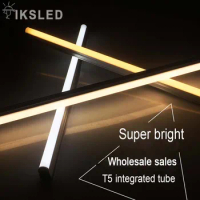 30/50PCS T5 LED Tube 90CM 3ft 220V 15W LED Fluorescent Tube 2835/5730 Super bright T5 Tube Lamps Daylight/Warm/white PVC Plastic
