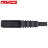 日本NT Cutter Premium G系列2H型美工刀PMGH-EVO2(刀片自鎖,珠狀碳黑碳黑金屬刀身,65°高碳鋼黑刃)左撇子也能使用的左右兩用設計