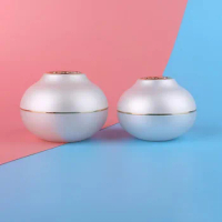 30g acrylic pearl white bowl shape jar pot tin day night cream/eye serum moisturizer gel whitening skin care cosmetic packing