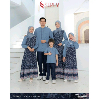 Sarimbit Seply Tenara Navy Skipper/Sarimbit Seply Terbaru 2026/Best Seller/Original