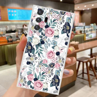 Flowers Pattern Case For Samsung Galaxy Note 20 Ultra 10 Plus Lite Note10 Note20 20Ultra 5G Soft Silicone Cover Phone Case