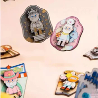 Farmer Bob The Wonderland Badge Blind Bag Kawaii Action Anime Mystery Figure Toys and Hobbies Birthday Kid Gifts Caixas Supresas