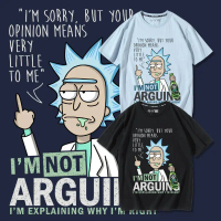 Kemeja-T Lengan Pendek, Rekaan Kerjasama Rick dan Morty, Untuk Lelaki, Barangan Anime Musim Panas 20