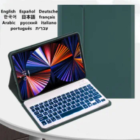 Backlight Keyboard for Funda Redmi Pad 2022 Tablet Case for Teclado Redmi Pad Case 10.61 Russian Spanish Portuguese Capa Cover