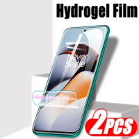 2PCS Screen Gel Protector For Oneplus Ace 2 2v Racing Pro Hydrogel Protective Film For One Plus Ace2 Ace2v One+ Not Safety Glass