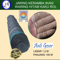 Waring Matahari Kaku P 100 m x L 1,2 m/ waring keramba ikan/ jaring apung/ jaring tanaman/ waring h