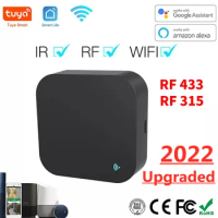 Tuya Smart RF IR Remote Control WiFi Smart Home for Air Conditioner ALL TV LG TV Support Alexa,Google Home,Yandex Alice