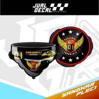 Stiker Tebok Pleci RADJAWALI Decal Sangkar Helopet Kandang Burung