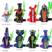 Mô Hình Nhỏ Rắn Quái Vật Lego Ninjago, Tương Thích, Giá Rẻ, Mô Hình Nhỏ Ma Lego Ninjago, Khối Xây Dự