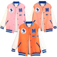 Nijisanji Vtuber Mysta Rias Cosplay Coats Cherry Blossom Festival Baseball Jacket Three Colors