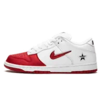 DUNK LOW SB SUPREME JEWEL SWOOSH VARSITY RED