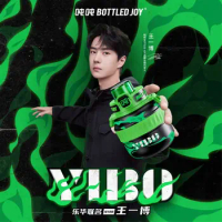 Bottled Joy Thermos Bottle Wang Yibo Co-branded Exclusive Customized Cool Leopard Creative WarmTonton