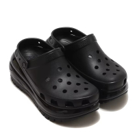 Crocs MEGA CRUSH CLOG 黑色 厚底(207988-001)
