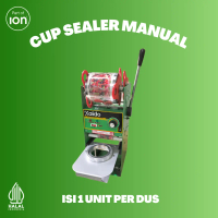 Kaido MESIN CUP SEALER D9.0 Manual Sealer Gelas Plastik 10-22 oz 350 Watt Portable untuk Restaurant 