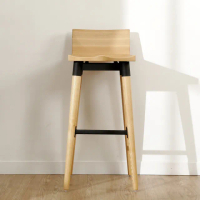 【BuyJM】巴比倫實木高腳椅/吧台椅