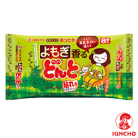 日本金鳥KINCHO 腹部專用可貼式暖暖包-艾草80入(8入X10大包)