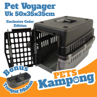 Opo Cat - Kandang Kucing Pet cargo Tas travel hewan Pet carrier termasuk Tray ukuran medium voyager 