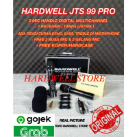 MIC WIRELESS HARDWELL JTS 99 PRO ORIGINAL FREE HARDCASE
