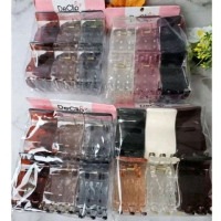 Jepit Rambut Jedai Import De Clip Model Ikan Random isi 6pcs