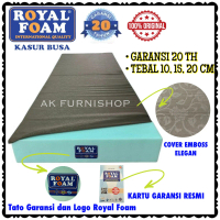 KASUR BUSA GARANSI 20 TAHUN ROYAL FOAM DENSITY 24