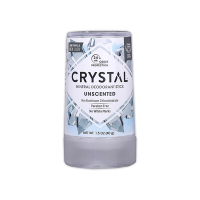 美國CRYSTAL-長效淨味礦物鹽身體固體除臭棒40g/條-無香款 (晶燦綺肌長效體香石,運動汗味腋下狐臭消臭石,出國旅行體香膏)