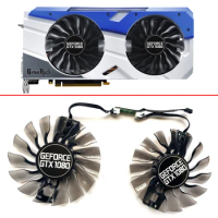 NEW 2PCS 95MM 4PIN GA92S2H Compatible GTX1080 Cooler Fan For Palit EMTek GTX1080 GameRock Premium Ed