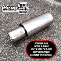 REGU 06 R MUFFLER EXHAUST *SPECIAL OFFER* SILVER COLOR READY STOCK IN MALAYSIA