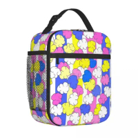 Sweet Candy Buttered Popcorn Thermal Insulated Lunch Bag for Picnic Portable Food Bag Container Thermal Cooler Lunch Boxes