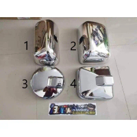 ฝาครอบกระจก  รถบรรทุก Hino mega/victor/ Izuzu 240-360 ชุบโครมเมี่ยม