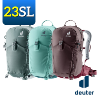 《Deuter》3440424 輕量拔熱透氣背包 23SL TRAIL 窄肩款/後背包/旅遊/登山/爬山/健行/通勤/單車