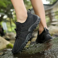 其他品牌 - 夏季戶外赤腳登山鞋男女防滑透氣徒步鞋運動騎行鞋攀岩旅行鞋