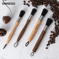 Coffee Cleaning Brush Walnut Color Coffee Machine Brush Coffee Grounds Powder Bar Cleaning Brush Cof