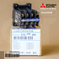 E22J10340 (CLK-25J3) คอมเพรสเซอร์คอนแท็คเตอร์ แมกเนติกส์แอร์ Mitisubishi Electric อะไหล่แอร์ ของแท้ศ