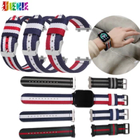 Nylon Strap For OPPO Watch 41mm 46mm Soft Loop Band Bracelet Colorful Watchband Replacement strap For OPPO Watch band 41mm 46mm