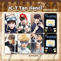 ดารากดราม่าจีน Dylan Wang, Hedi Lomo การ์ด, Cheng Yi, JC-T, Tan Jianci, Ding Yuxi, โปสการ์ด, ลาร์ส, 