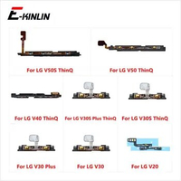 Power ON OFF Mute Switch Control Key Volume Button Flex Cable For LG V20 V30 V30S Plus V35 V40 V50 V50S ThinQ Replacement Parts