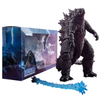 In Stock 2019 Godzilla Vs. Kong King of The Monsters SHM Godzilla PVC Action Figure Series Model 17cm Collectible Gift