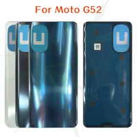 6.6" New For Moto G52 Back Battery Cover Housing Rear Door Panel Case For Moto G52