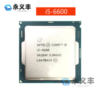 Intel Core I5-6600 i5 6600 i56600 6600 3.3GHz SR2BW/SR2L5 Quad-core Four-thread CPU Processor 6M 65W LGA 1151 Original genuine