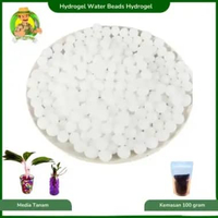 Media Tanaman Pengganti Tanah Hydrogel Untuk Mempercantik Tanaman Hias Putih